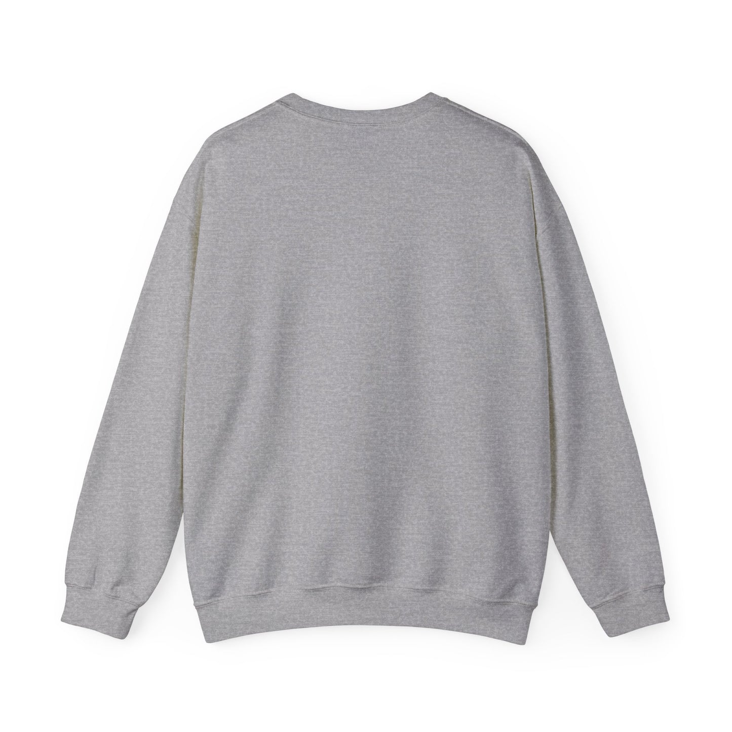 Gray sweatshirt on a white background